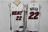 Heat 22 Jimmy Butler White Jordan Diamond 75th Anniversary City Edition Swingman Jersey,baseball caps,new era cap wholesale,wholesale hats